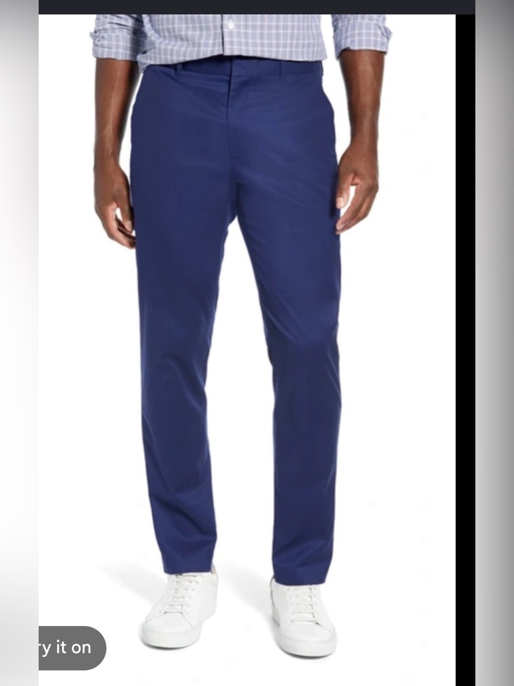 Bonobos Weekday Warrior Athletic Stretch Dress Pants Monday Blue , size 36/30